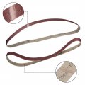 Uxcell 1 X 42 40 Grit Sanding Belt Aluminum Oxide Sandpaper Belts For Portable Strip Sander Wood Finishing Metal Drywall