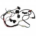 Atv Complete Electrics Wiring Harness Loom Kit With D8ea Spark Plug Cdi Ignition Coil For Chinese Dirt Bike 150cc 200cc 250cc 