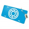 Graphics More Green Lantern Blackest Night Blue Logo Novelty Metal Vanity Tag License Plate