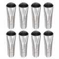 8 Pcs Caulking Nozzles 12mm Width Stainless Steel Reusable Caulk Nozzle Applicator Tool For Kitchen Bathroom Window 