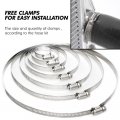 G-plus Silicone Radiator Coolant Hose Pipe Kit Clamps Compatible With Civic 1 6l Sohc D15 D16 Eg Ek 1992-2000 Pink