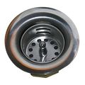 Lasco 03-1101 Chrome Plated Stainless Steel Junior Duo Strainer For 2-inch Opening 