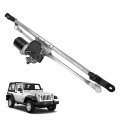 Front Windshield Wiper Motor And Linkage Assembly For 2007 2018 Jeep Wrangler 3 6l 8l Replace 55077859ab 55077859ad 55077859ac 