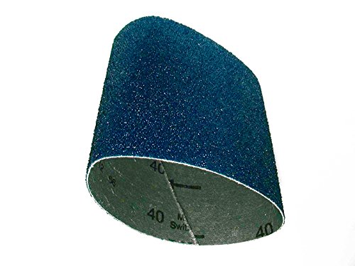 Cs Unitec 42060 Ptx Zirconium Grinding Belt Sleeve 60 Grit 3-1 2 Diameter X 4 Wide Pack Of 10