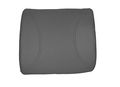 Primetrendz Tm Portable Orthopedic Lumbar Back Support Memory Foam Pu Leather Seat Cushion With Strap In Gray By Usa Cash And 