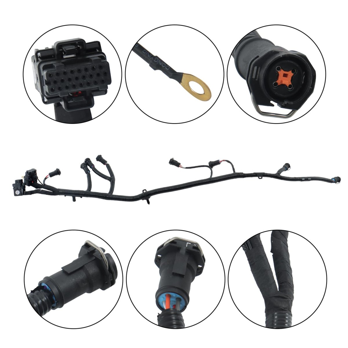 Fuel Wiring Harness Replacement For Ford F250 F350 F450 F550 6 0l 2003-2007 5c3z9d930a
