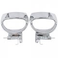 Set Of 2 Front Left Driver Right Passenger Side Inside Interior Door Handle 