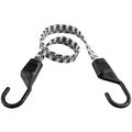 Keeper 06107 Ultra 24 Gray White Flat Bungee Cord 