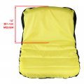 Caltric Compatible With Seat Cushion Cover John Deere Lp92324 Mowers And Gators Medium 15 Tall