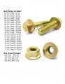 Metric Class 8 Hex Flange Bolts Nuts 764 Pcs