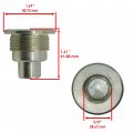 Pivot Bolt B For Honda Fourtrax 300 Trx300 2x4 4x4 1988 2000 Foreman 400 450 Recon 250 Rancher 350 Sportrax Trx250x Part 90122
