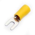 Conext Link Stv-6y100 Vinyl Spade Terminal 100 Pack 6 Stud Yellow 12-10 Gauge 