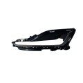 Daytime Running Light Bezel Passenger Side For Hyundai Sonata 2016 2017 Black With Chrome Molding Auto Cruise Replaces 
