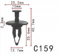 Autobahn88 Compatible With Bumper Fascia Clip For Gm Oem 22535007 Pack Of 20
