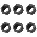 Caltric 6x Front And Rear Wheel Hub Nuts Compatible With Yamaha Bruin 350 Yfm350 4x4 2005-2006