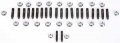 Milodon 81305 Oil Pan Fasteners 