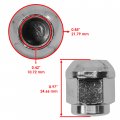 Caltric Front And Rear Wheel Lug Nut Compatible With Honda Pioneer 1000 Sxs1000 Limited 2017-2021 16