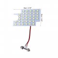 X Autohaux 1 Set 5050smd Led Cabin Lamp Rear Room 6000k Car Interior Dome Light For Toyota Hiace 200 Series White