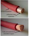 2 Awg Gauge Single Red 3 Feet W 5 16 Lugs Pure Copper Powerflex Battery Inverter Cables For Solar Rv Auto Marine Car Boat