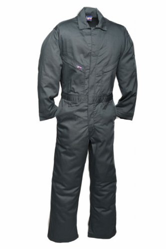 Lapco Cvfrd7sg-5xl Rg Lightweight 100-percent Cotton Flame Resistant Deluxe Coverall Spruce Green 5x-large Regular