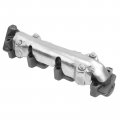 A-premium 2pcs Left Right Exhaust Manifold Kits W Gaskets Bolts Washers Heat Shield 8cyl 6 6l Compatible With Chevrolet