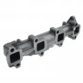 A-premium 2pcs Left Right Exhaust Manifold Kits W Gaskets Bolts Washers Heat Shield 8cyl 6 6l Compatible With Chevrolet