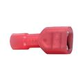 Xscorpion Fd250nfr Red Female Nylon Fully Insulated Q-disconnects 18-22ga 