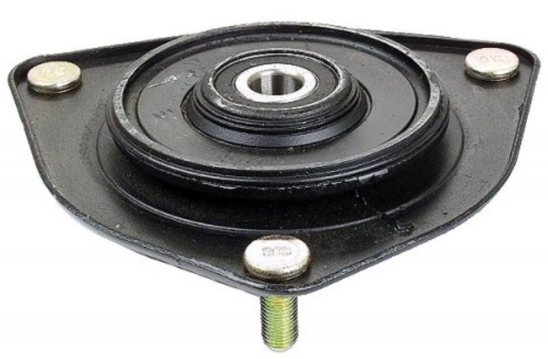 Sm5193 Strut Mount With Bearings Rubber Suspension Component For Front End Alignment Black Large