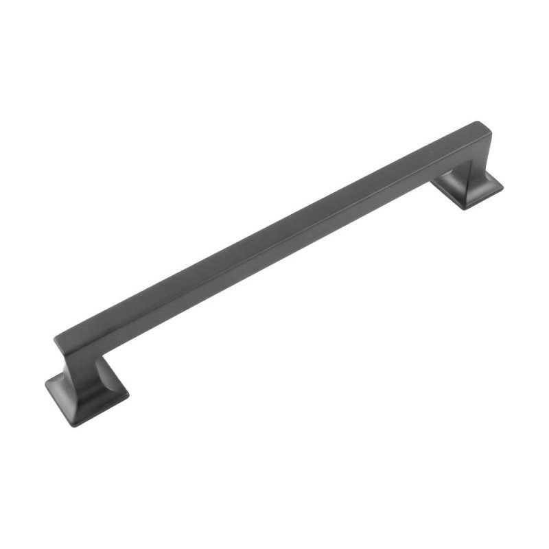 Belwith Bwp3026 Mb 224 Mm Center-center Style Cabinet Drawers Pull Matte Black