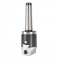 Gxywady 2 Inch Lathe Boring Head Mt3-metric12 Taper Collet Milling Cutter Shaft Adapter With 3 Allen Keys For Machines And Cnc