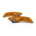 Front Side Marker Lights For Chevy Camaro 2016 2024 Driver And Passenger Pair Amber Lens Replaces Gm2551200 Gm2550200 23169182
