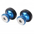 Liru 10mm M10 Swingarm Spools Sliders Cnc Titanium Swing Arm Stand Scre For Kawasaki Ninja Zx6r 2007-2012 Zx9r 1998-2003 Zx10r