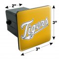 East Texas Baptist University Secondary Logo Tow Trailer Hitch Cover Plug Insert 2