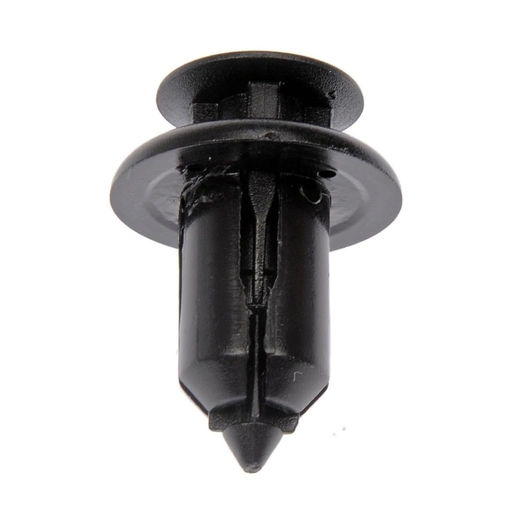 Panel Retainers For Mazda 2 2011 13 Black Nylon Push Rivet Fastener 0 543 In Face Diameter 0 386 Hole Size Replacement