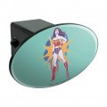 Wonder Woman Vintage Oval Tow Trailer Hitch Cover Plug Insert