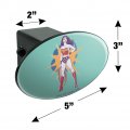 Wonder Woman Vintage Oval Tow Trailer Hitch Cover Plug Insert