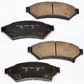 Z16 Evolution Ceramic Brake Pads Front 16-1075 For Buick Lacrosse Pontiac Grand Prix And Allure Low Dust Noise Free Braking 