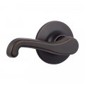 Sure-loc Sg101 Sage Passage Door Lever Set With Round Rose Vintage Bronze 