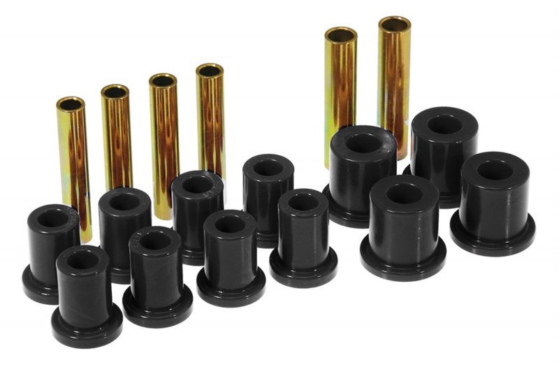 71 87 Gm K10 30 4wd Front Spring Bushings Polyurethane Black Model 7-1007-bl
