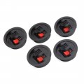 Uxcell 5pcs Car Audio Speaker Push Spring Clip Binding Post Dual Terminal Connector Board