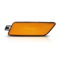 Front Side Marker Light Left Driver Amber Reflector For Porsche Macan 2015 2024 Abs Pmma Halogen Replacement Lamp 