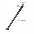 Rutu Black Cnc Dirt Bike Side Stand Kickstand Surface Anodizing And Durable For Exc 125 150 200 250 300 400 450 525 1998-2007