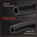 A-premium Power Steering Hose Pressure Reservoir Line Assembly Compatible With Honda Pilot 2005 V6 3 5l 2-pc Set
