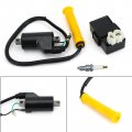 Topteng Motorcycle Ignition Coil Spark Plug Cdi Box Kit Fits For Honda Sportrax 400 Trx400ex 2x4 1999-2004 30500-hn1-003i