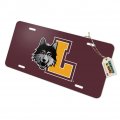 Graphics More Loyola University Chicago Primary Logo Novelty Metal Vanity Tag License Plate