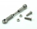 Bung King Mid Control Adjustable Shifter Linkage Stainless 06 Up 
