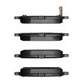 Front Disc Brake Pads For Infiniti M35h 2012 2013 Low Metallic Friction Material 1 49 Inner Height 4 13 In Width