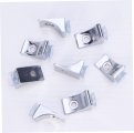 Jojofuny 24 Pcs Wall Mounted Shelves Glass Shelf Hardware Pegs For Cabinet Shelving Nail Panel Pallet Holder Pegboard Zinc