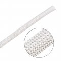 Insulation Braid Sleeving 33ft-5mm High Temp Fiberglass Sleeve White