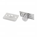 3 Pcs Household Metal Door Cabinet Closet Ball Catch Latch Catcher Silver Tone